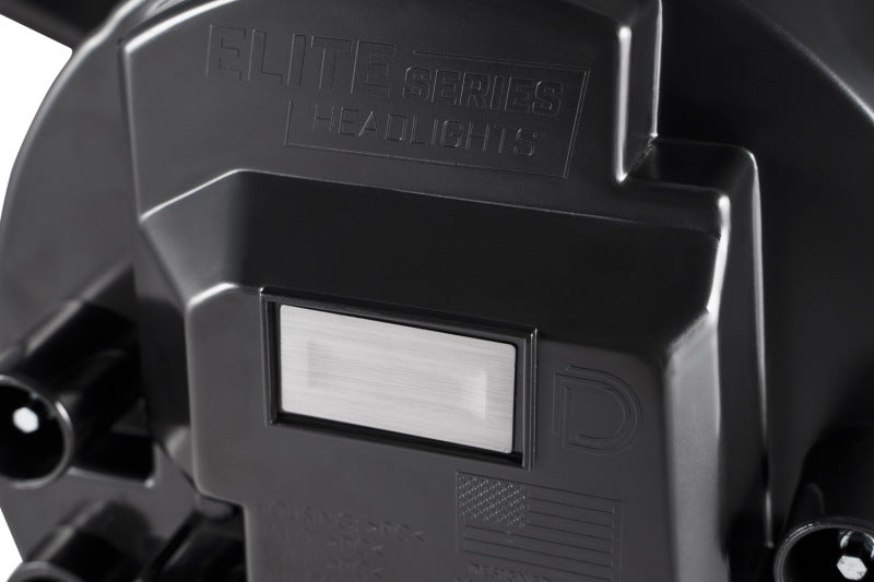 Diode Dynamics Elite Max LED Headlights: Jeep Wrangler JL / Gladiator JT 2018-26