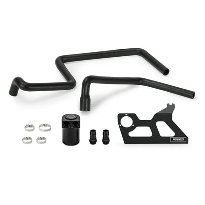 Mishimoto Baffled Oil Catch Can (FRONT): Jeep Wrangler JK 2007-2011 3.8L