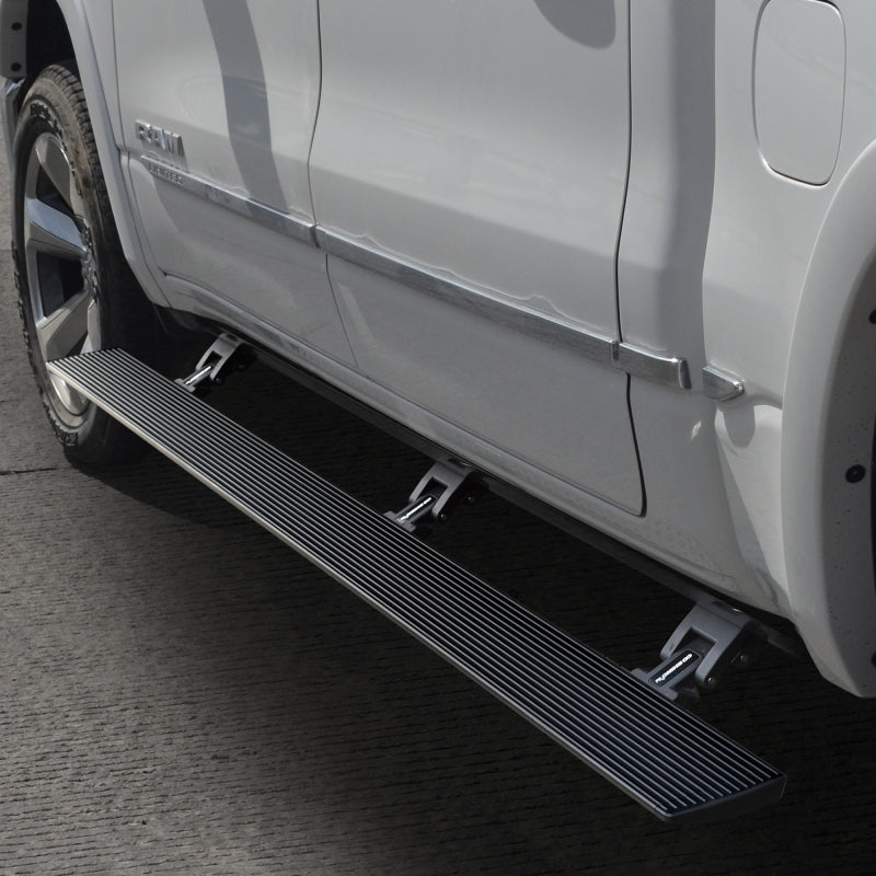 Go Rhino Electric Running Board Kit (NO DRILL): Ram 1500 (19-26) - Textured Black