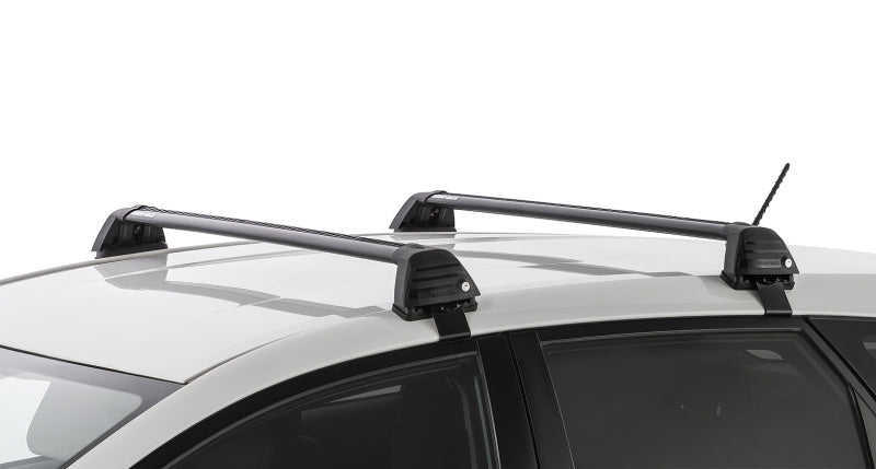 Rhino-Rack 11-20 Ford Ranger PX 4 Door Double Cab Vortex ROC25 Flush 2 Bar Roof Rack | Ford Ranger (19-26) (RV0321B)