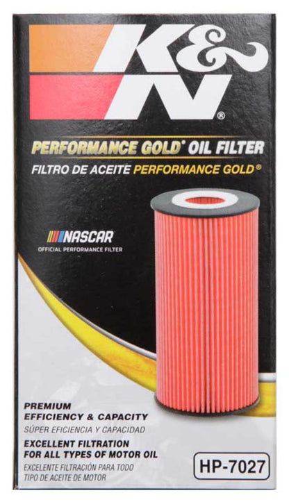 K&N Performance Oil Filter | Chevrolet Colorado (15-22) / ZR2 (17-22) / GMC Canyon (15-22) (HP-7027)