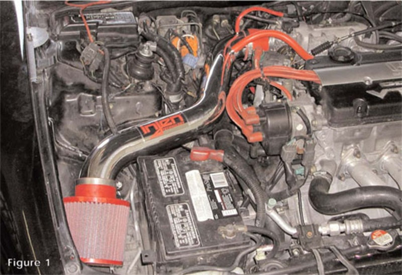 Injen Short Ram Cold Air Intake System | 1992 - 1996 Honda Prelude (IS1700BLK)