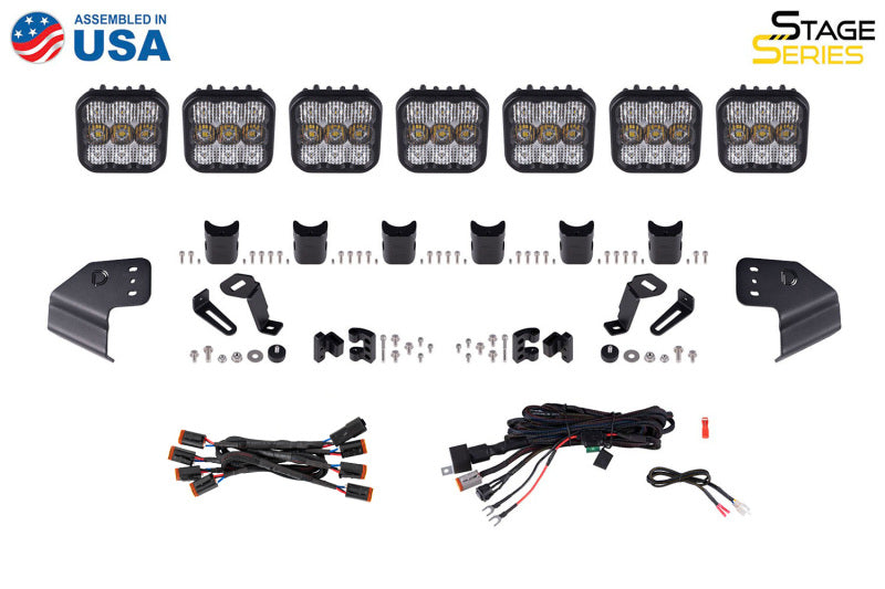 Diode Dynamics CrossLink Windshield Lightbar Kit | Ford Bronco (21-26) (DD7264)