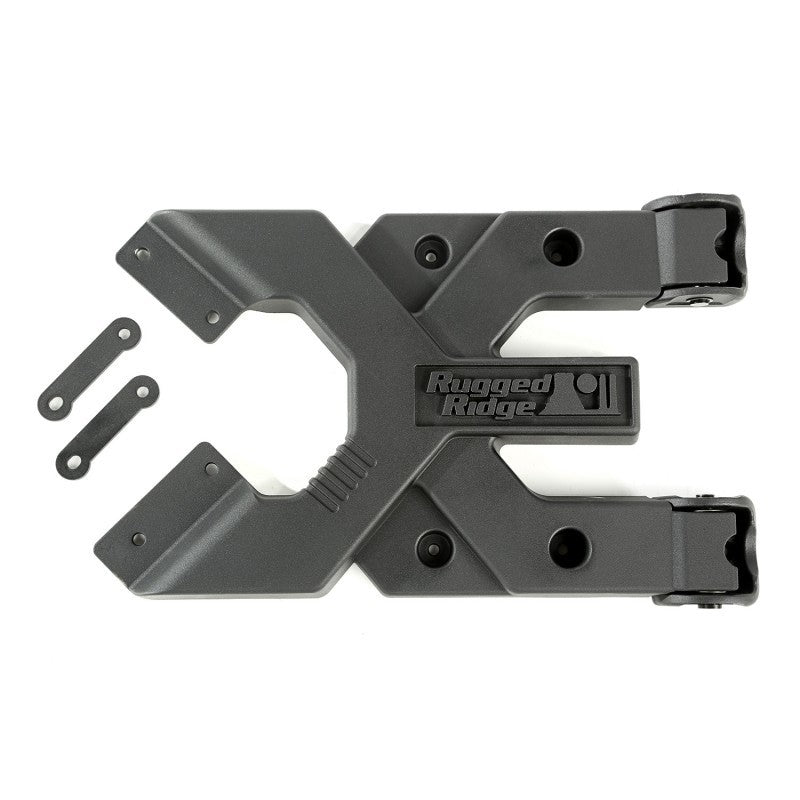Rugged Ridge Spartacus HD Die Cast Aluminum Tire Carrier Hinge Casting: Jeep Wrangler (07-18)
