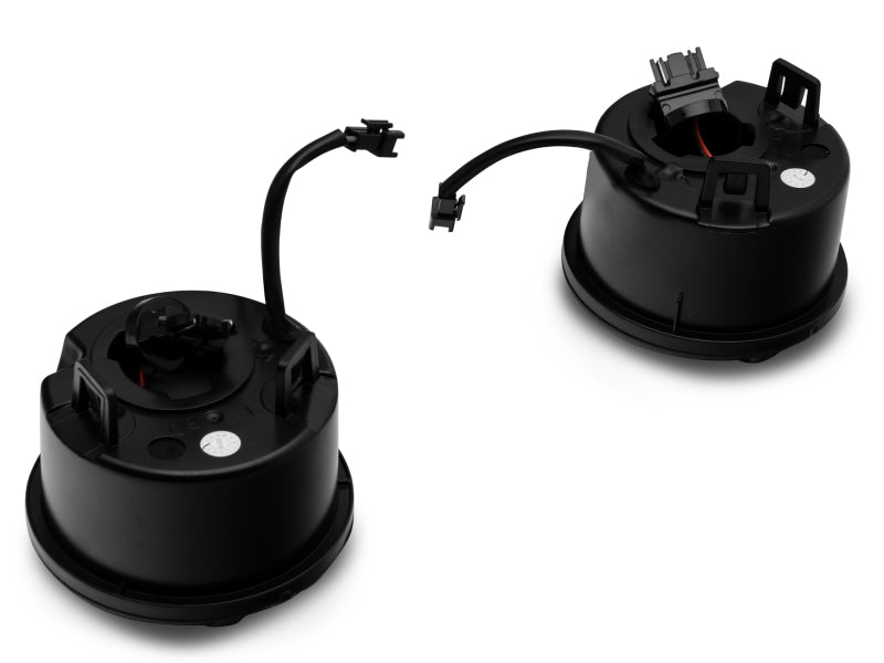 Raxiom Axial Series Smoked LED Front Turn Signals: Fits Most Jeep Wrangler Models (2007-2018)