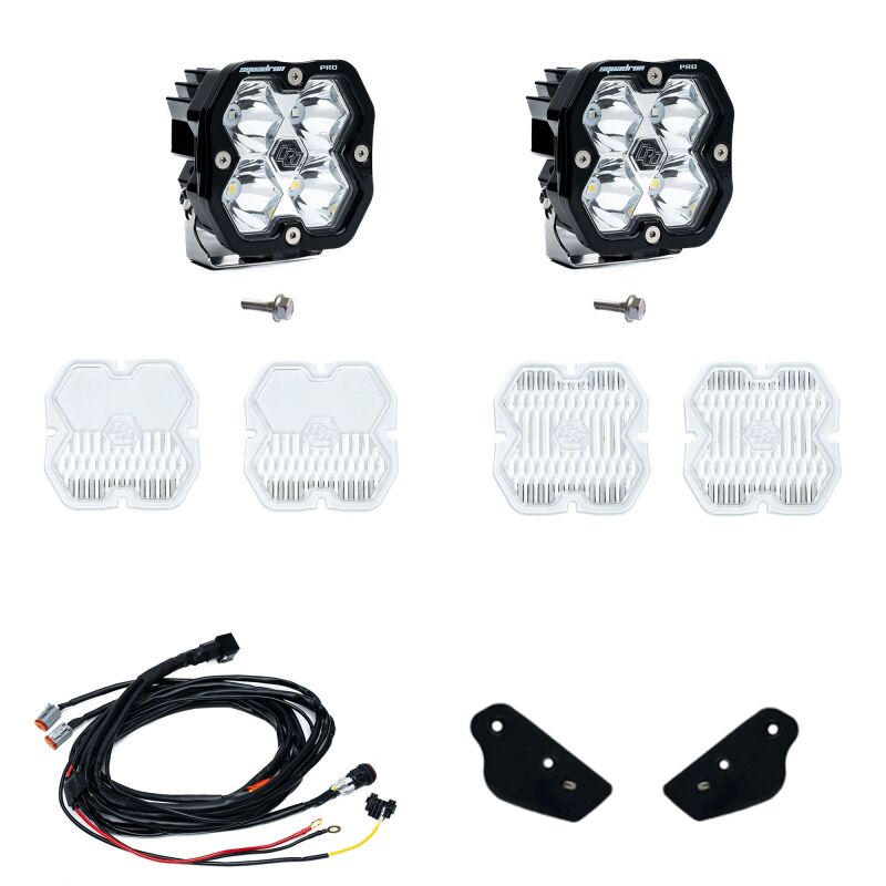 Baja Designs Squadron Pro 2.0 A-Pillar Kit | Ford Bronco (21-26) Incl. Raptor (440087)