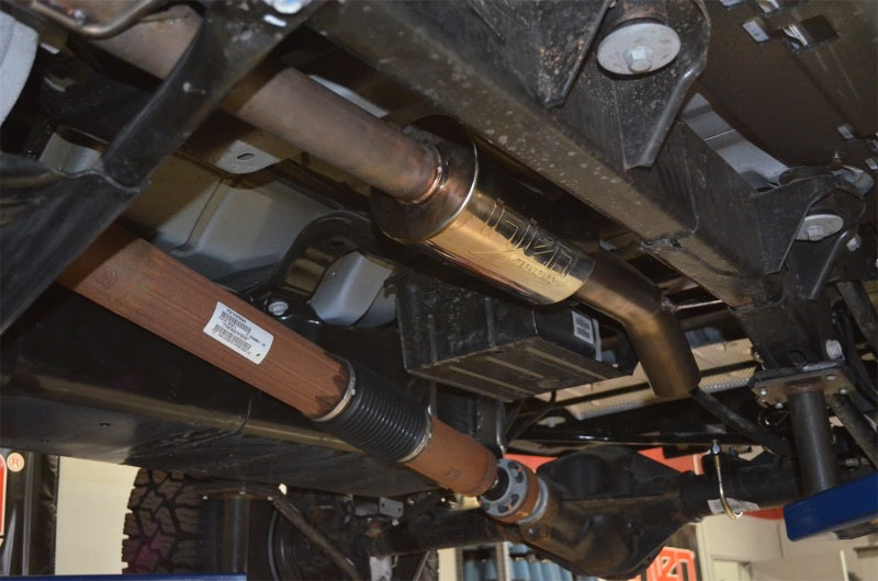 Injen SES5003HT High Tuck SS Cat-Back Exhaust: Jeep Wrangler Unlimited JK 2012-2018 3.6L