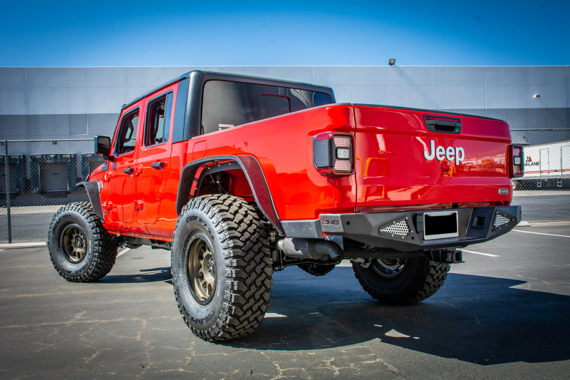 DV8 Offroad Rear Bumper: Jeep Gladiator 2020-2021