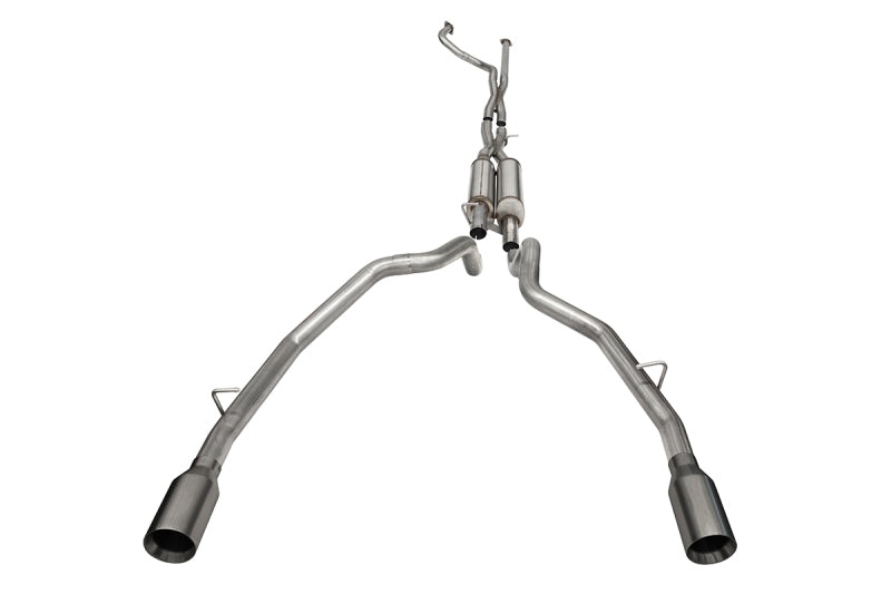 Corsa Xtreme Cat-Back Exhaust System (Gunmetal Tips): Ram 6.2L TRX 1500 2021 - 2024