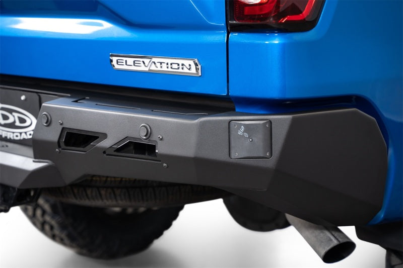 Addictive Desert Designs Black Label Rear Bumper | Chevrolet Silverado 1500 / GMC Sierra AT4 / ZR2 / AT4X (19-26) (R14020NA0103)