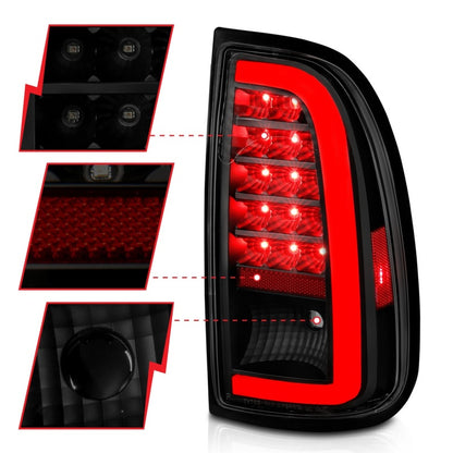 ANZO LED Tail Light w/ Light Bar Smoke Housing | Toyota Tundra (00-06) (311412)