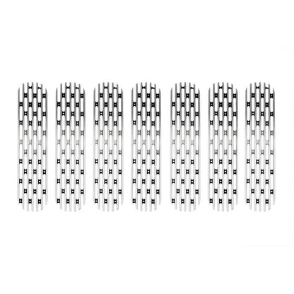DV8 Offroad Polished Grille Inserts: Jeep Wrangler (2007-2017) / Wrangler JK 2018