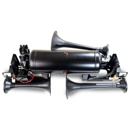 Kleinn Air Horns Onboard Air System w/ Model 730 Horns: Fits Dodge / Ram 1500 (02-18)