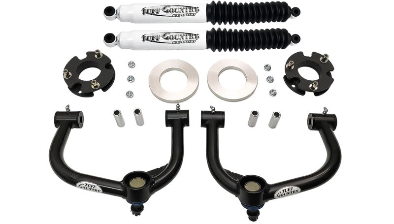 Tuff Country 3in Front Lift Kit w/ Upper Control Arms & Shocks | Ford F-150 (21-26) (23925KN)
