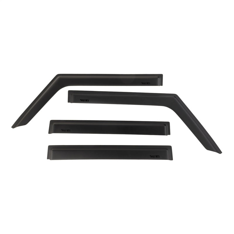 Rugged Ridge Matte Black Window Visors | Jeep Wrangler JLU/JT (18-20) (11349.17)