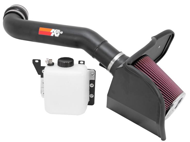 K&N 10-12 Ford F150 SVT Raptor 6.2L V8 High Flow Performance Intake Kit | Ford F150 (10-12) (77-2579KTK)