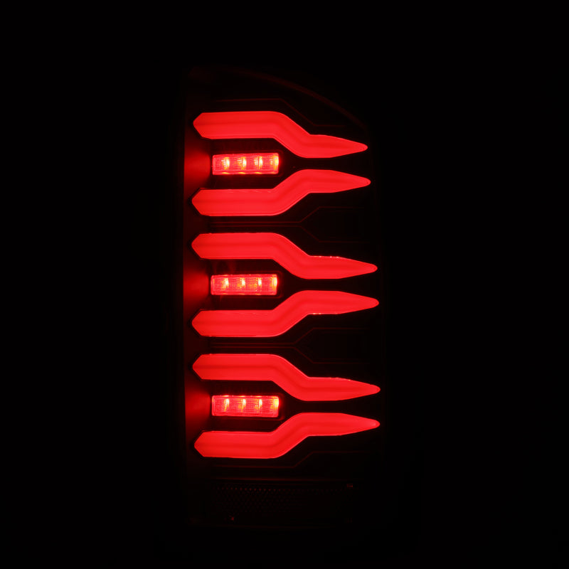 AlphaRex LUXX LED Tail Lights (Black): Dodge Ram 1500 (02-06) & 3500 (03-06)