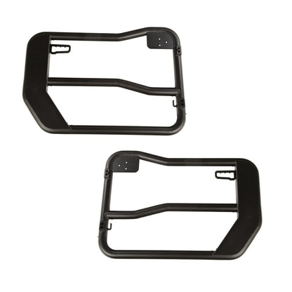 Rugged Ridge Front Fortis Tube Doors (PAIR): Jeep Wrangler JL / Gladiator JT 2018-26 / 20-24