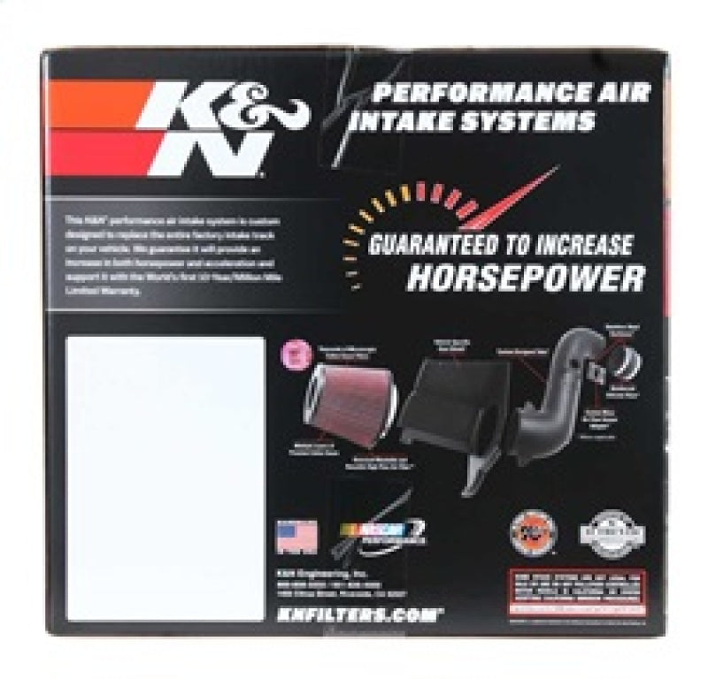 K&N 63 Series Cold Air Intake: Dodge Ram 5.7L Hemi 2009 - 2018