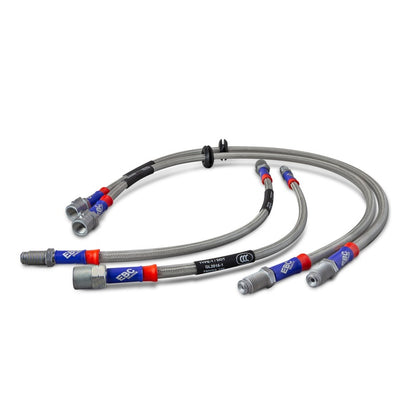 EBC Stainless Steel Brakes Lines Kit (Front & Rear): Dodge Ram 1500 (4WD) 4.7L (w/Rear ABS w/o Height Sensor) 2002 - 2005