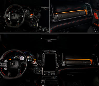 Oracle Lighting Complete Interior Ambient Lighting ColorSHIFT RGB Conversion Kit: Ram 1500 2019-2024