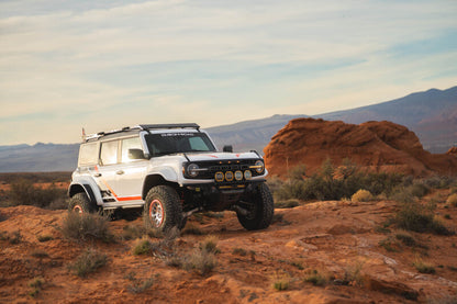 DV8 Offroad 2022+ Ford Bronco Raptor Tube Front Bumper | Ford Bronco (21-26) (FBFR-02)