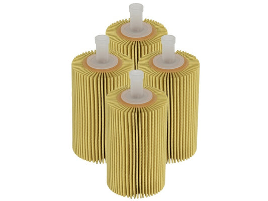 aFe Pro GUARD D2 Oil Filter (4 Pack) | Toyota Tundra/Sequoia V8 4.6L/5.7L (07-17) (44-LF015-MB)