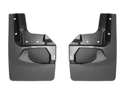 WeatherTech Front MudFlaps (2PC, Black): Jeep Gladiator 2020 - 2025