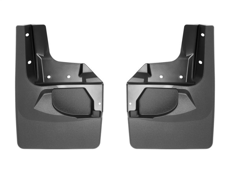 WeatherTech Front MudFlaps (2PC, Black): Jeep Gladiator 2020 - 2025