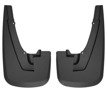 Husky Liners Black Custom Front Mud Guards: Ram 2500 / 3500 2019-2024