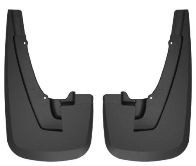 Husky Liners Black Custom Front Mud Guards: Ram 2500 / 3500 2019-2024