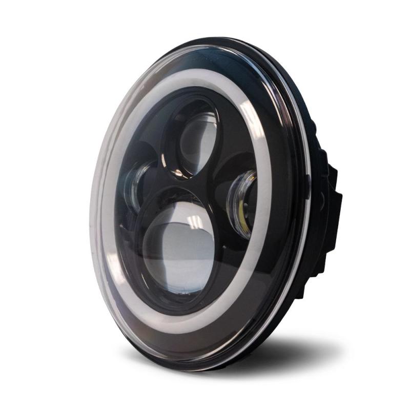 DV8 Offroad LED Projector Headlights: Jeep Wrangler JK 2007-2018