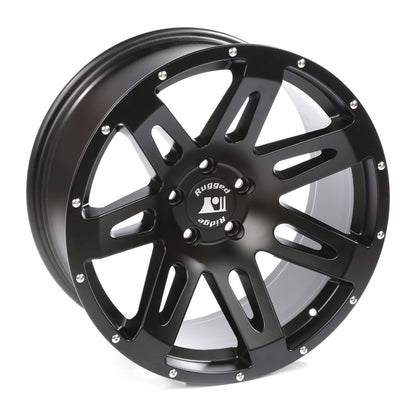 Rugged Ridge XHD Satin Black 20in x 9in Wheel | Jeep Wrangler JK/JL/JT (15306.01)