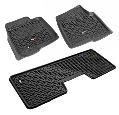 Rugged Ridge Front/Rear Floor Liner | Ford F-150 (09-12, 13-14) / Raptor (10-14) (82989.21)