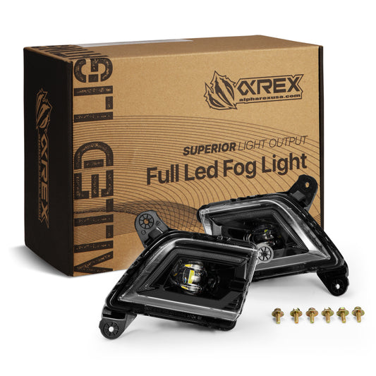 AlphaRex DoubleTap Dual Color LED Fog Lights | Silverado 1500/2500HD/3500HD (19-23) (210017)