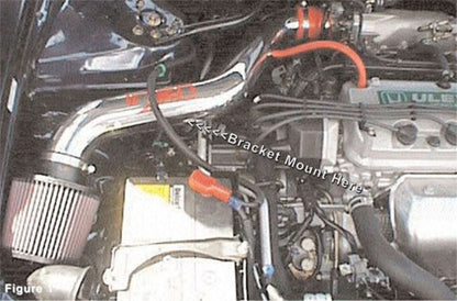 Injen Polished Short Ram Cold Air Intake System | Honda Accord 4 Cyl. (98-02) (IS1670P)