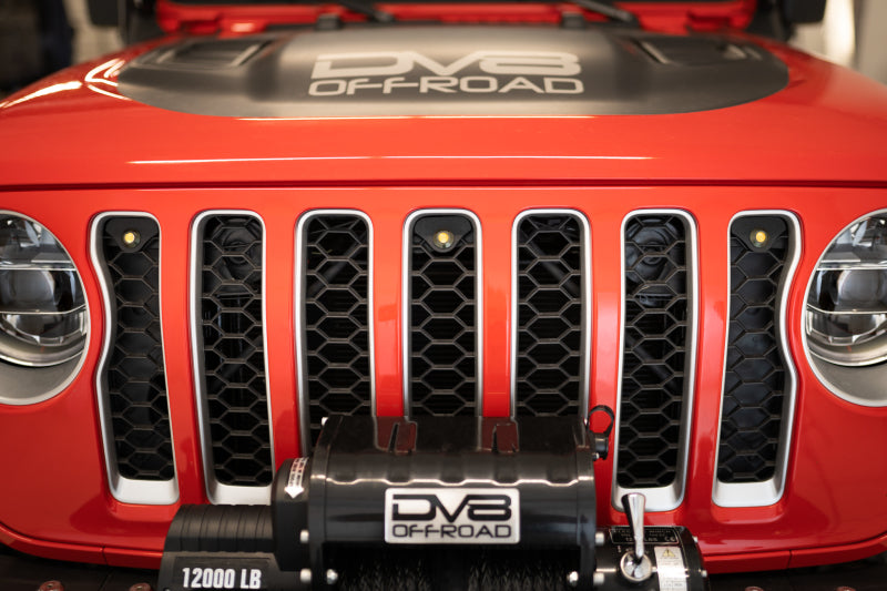 DV8 Offroad Amber Marker Lights: Jeep Wrangler (18-21) / Wrangler JK (18)