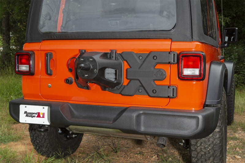 Rugged Ridge Spartacus HD Tire Carrier Hinge Casting | Jeep Wrangler JL (18-25) / JK (07-18) (11546.56)