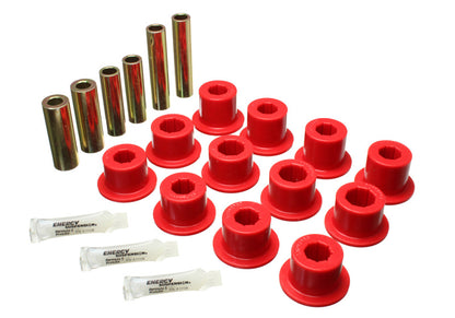 Energy Suspension Rear Leaf Spring Shackle Bushing Set | Toyota Tundra (07-21) (8.2117R)