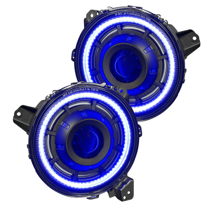 ORACLE Lighting Bi-LED Projector Headlights w/ BC1 Controller: Jeep Gladiator / Wrangler JL (18-24)