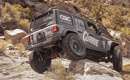 MagnaFlow 2.5in Rock Crawler Series Stainless Steel Cat-Back Exhaust Single Rear Exit: Jeep Gladiator 2020-2024