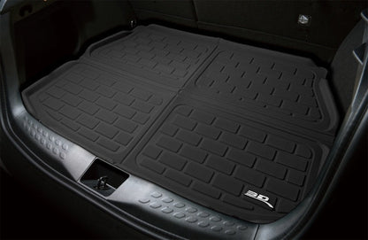 3D MAXpider Kagu Black Cargo Liner - 2021+ Ford Bronco 4DR Floor Mats offroad accessory | Iron Ridge Offroad