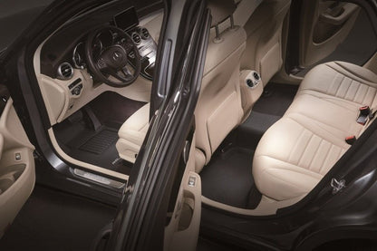 3D MAXpider Kagu Black Floor Mats 1st/2nd row - 2021+ Ford Bronco 2 DR Floor Mats offroad accessory | Iron Ridge Offroad