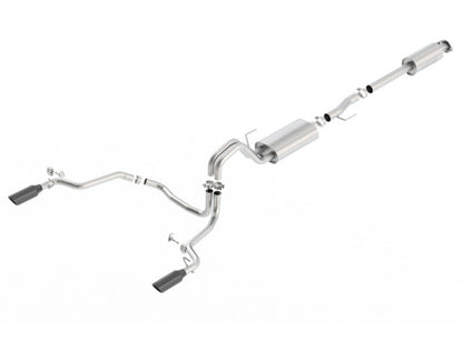 Borla 15-17/18-20 Ford F-150 2.7L/3.5L EcoBoost/5.0L V8 Rear Exit S-Type Catback Exhaust | Ford F-150 (15-17/18-20) / Raptor (17-20) (140615BC)