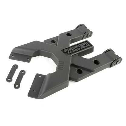 Rugged Ridge Spartacus HD Die Cast Aluminum Tire Carrier Hinge Casting: Jeep Wrangler (07-18)