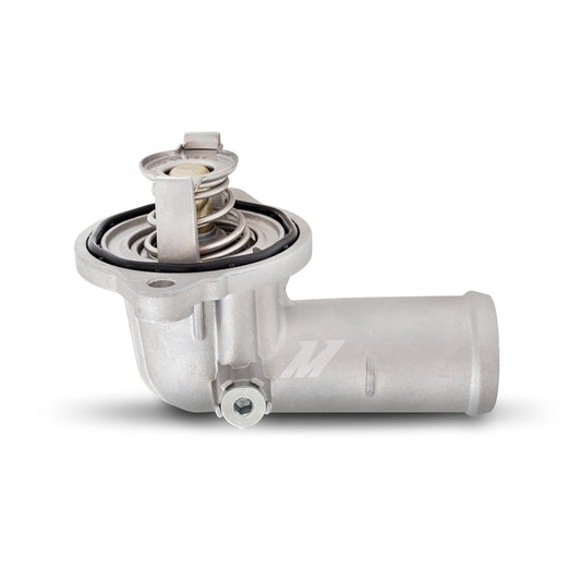 Mishimoto 90 Degree Thermostat w/ Aluminum Housing: Durango (11-15), Wrangler (12-18) & Grand Cherokee (11-15) 3.6L V6