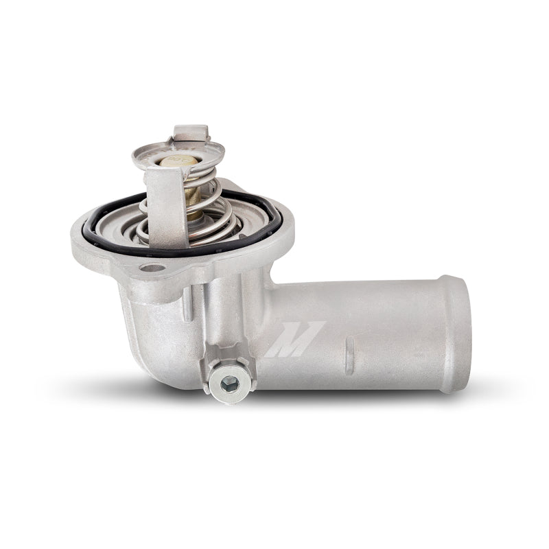 Mishimoto 90 Degree Thermostat w/ Aluminum Housing: Durango (11-15), Wrangler (12-18) & Grand Cherokee (11-15) 3.6L V6
