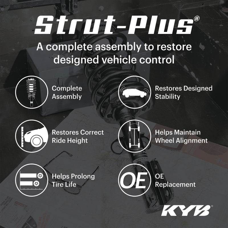 KYB Strut-Plus Coilover F&R | Toyota Tundra (07-21) (SR4472)