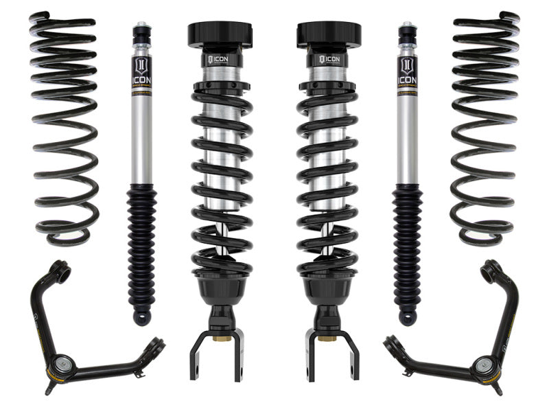 ICON Stage 2 Suspension System w/ Tubular Upper Control Arms: Ram 1500 2019-2022