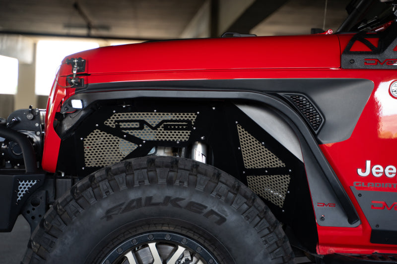 DV8 Offroad Slim Steel Fender Flares: Fits Most Jeep Wrangler / Gladiator Models (2018-2026)